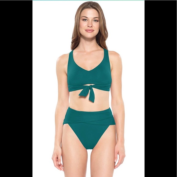 BECCA - Becca Color Code Racer Back Bikini Top - Picture 3 of 4
